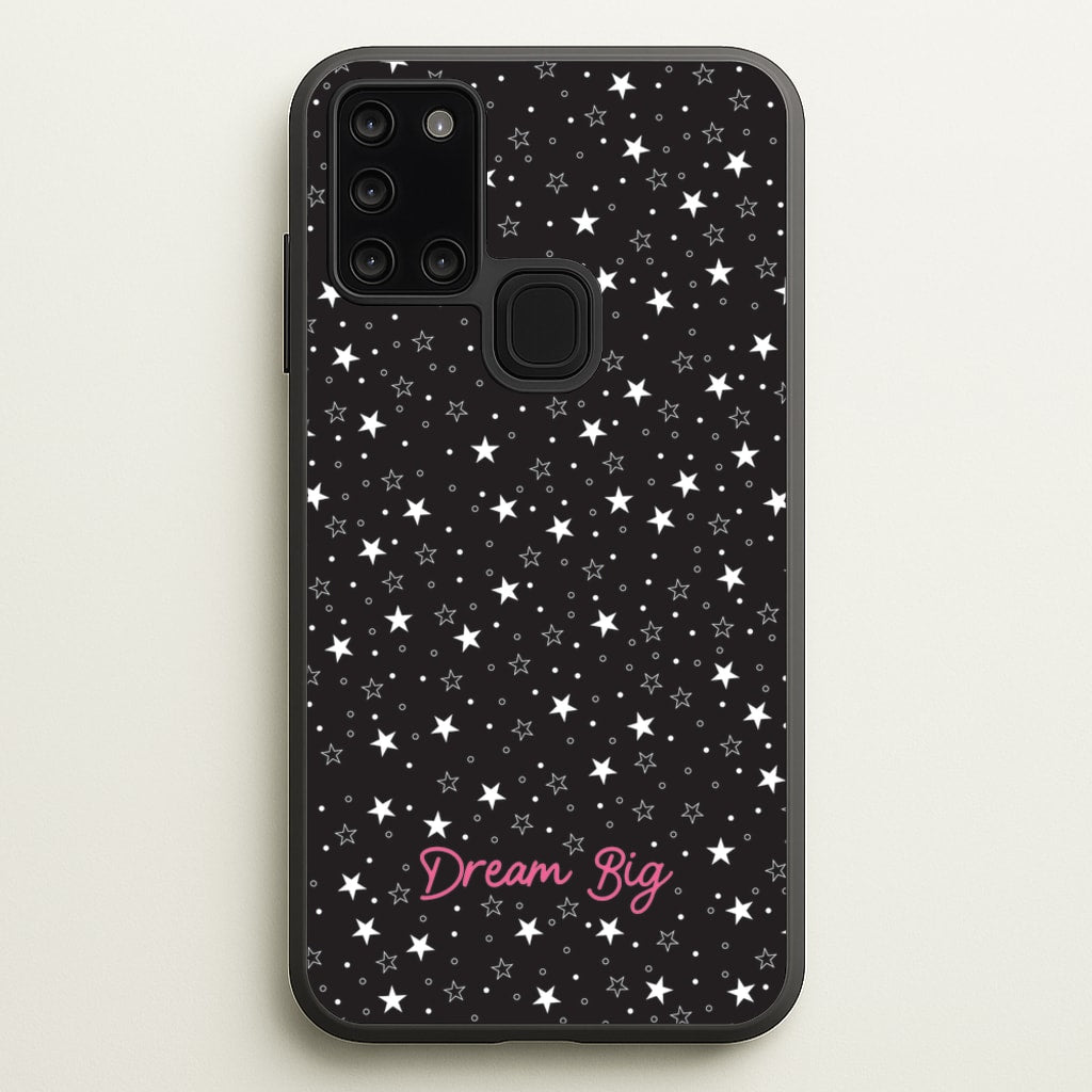 Starry Dream Big - Space Phone Case for Galaxy A21s