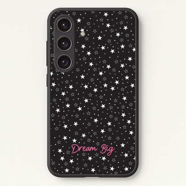 Starry Dream Big - Space Phone Case for Galaxy S25
