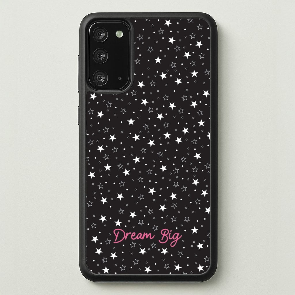 Starry Dream Big - Space Phone Case for Galaxy Note 20