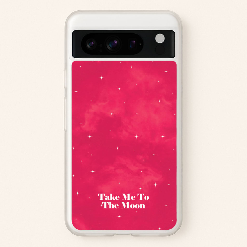 Take Me To The Moon - Space Phone Case for Google Pixel 8 Pro