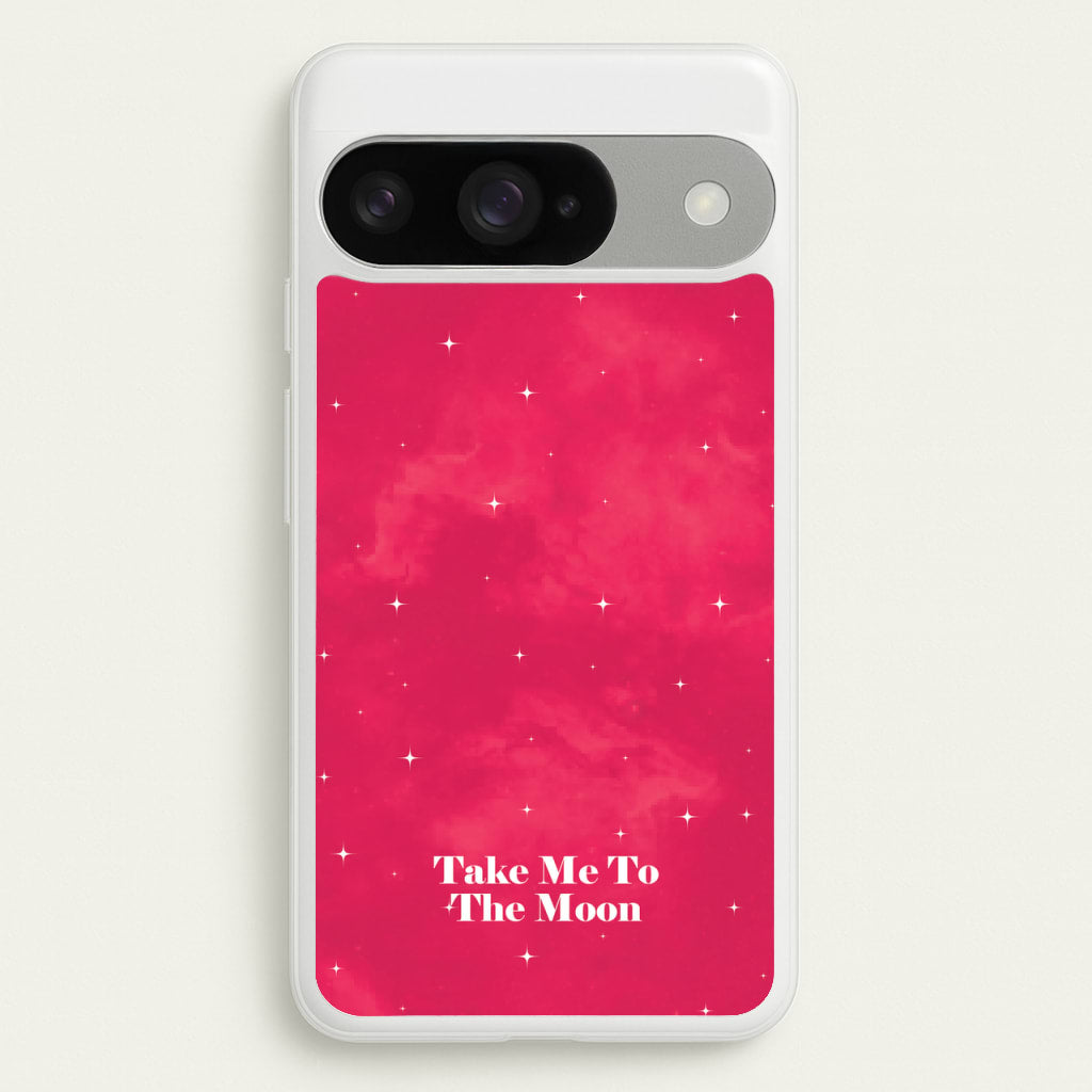 Take Me To The Moon Phone Case for Google Pixel 10 / 10 Pro