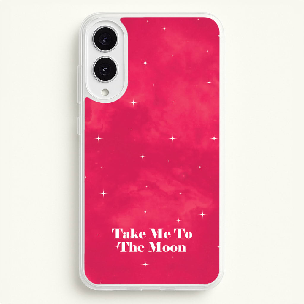 Take Me To The Moon - Space Phone Case for Galaxy S25 Edge