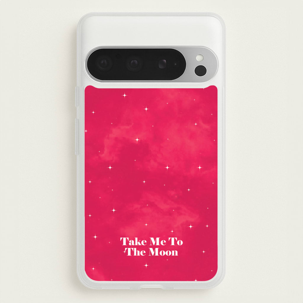 Take Me To The Moon - Space Phone Case for Google Pixel 9 Pro XL