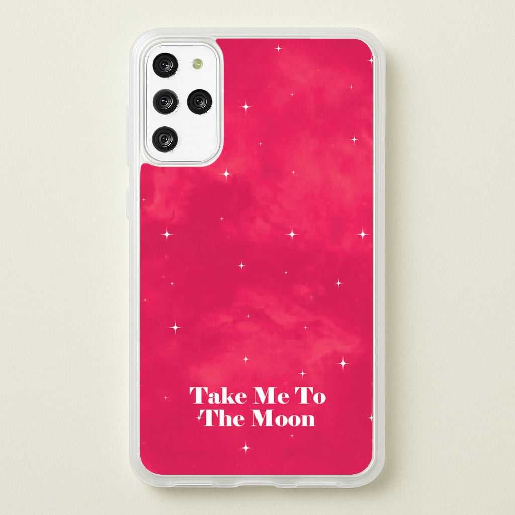 Take Me To The Moon - Space Phone Case for Galaxy S20 Plus