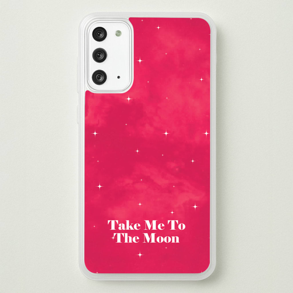 Take Me To The Moon - Space Phone Case for Galaxy Note 20