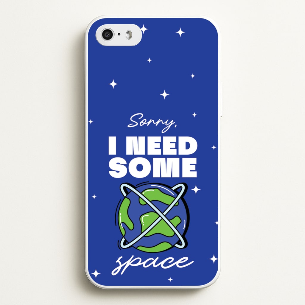 Cartoon I Need Some Space  - Space Phone Case for iPhone 5 / 5s / SE 2016