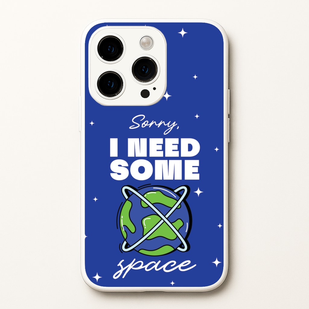 Cartoon I Need Some Space - Space Phone Case for iPhone 14 Pro