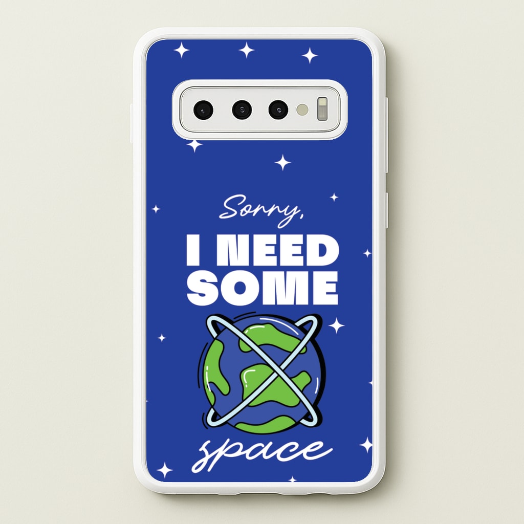 Cartoon I Need Some Space  - Space Phone Case for Galaxy S10 Plus