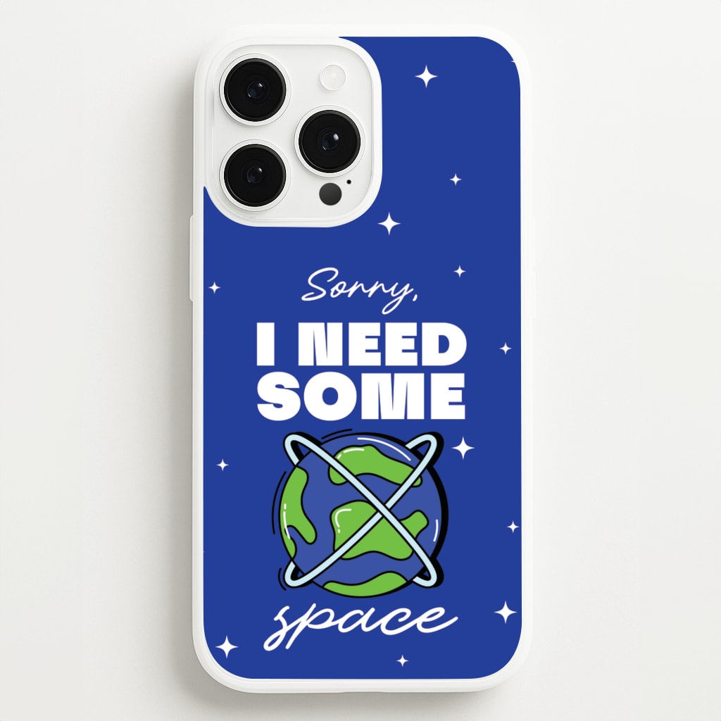Cartoon I Need Some Space - Space Phone Case for iPhone 13 Pro Max