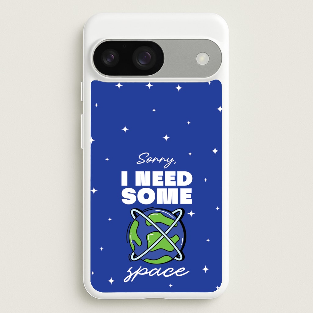 Cartoon I Need Some Space  - Space Phone Case for Google Pixel 9 / 9 Pro