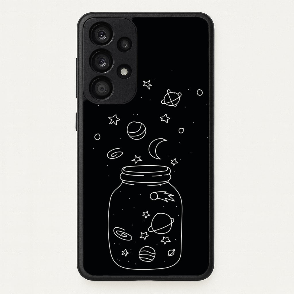 Space Jar - Space Phone Case for Galaxy A33