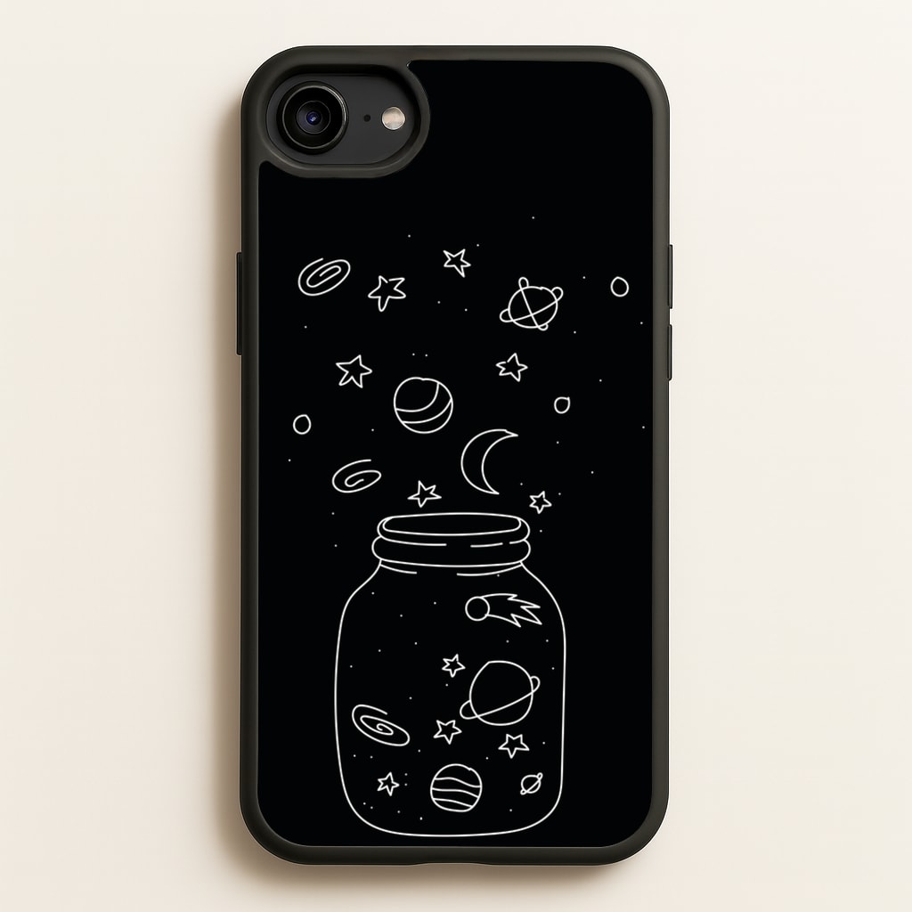 Space Jar - Space Phone Case for iPhone 6 / 7 / 8 / SE
