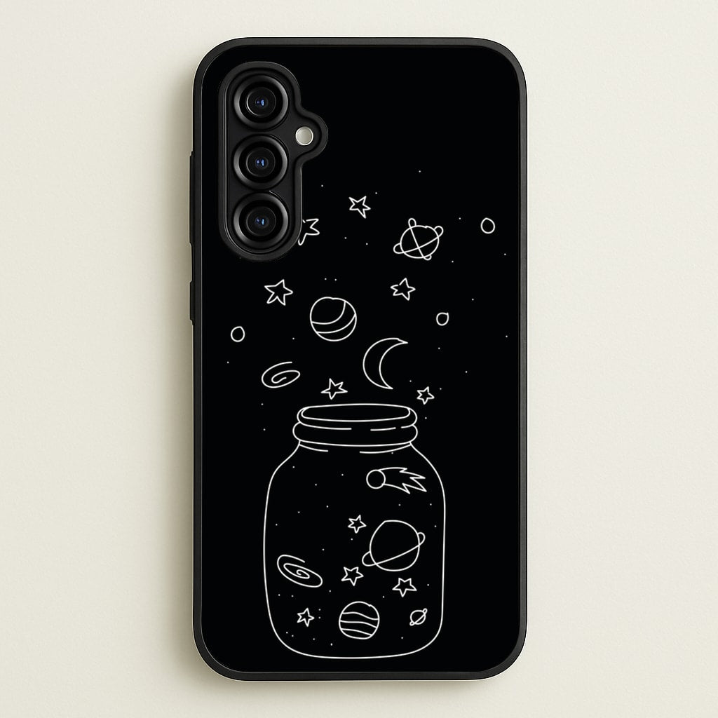 Space Jar - Space Phone Case for Galaxy A54