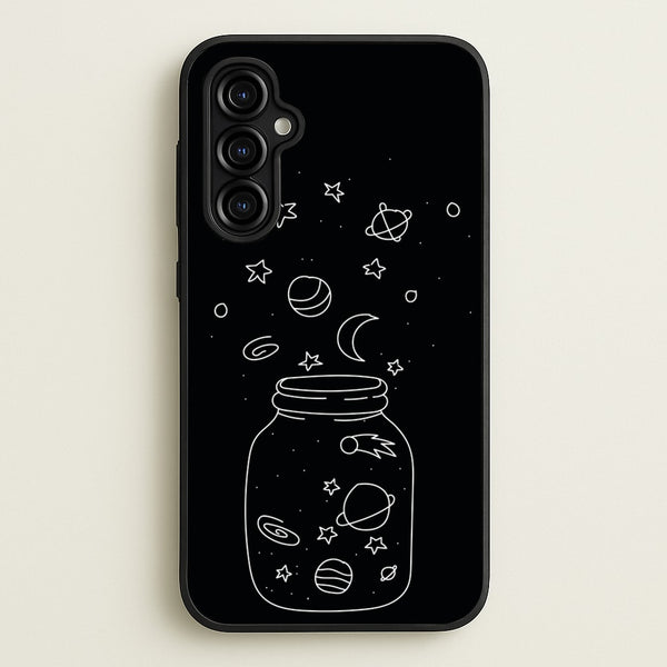 Space Jar - Space Phone Case for Galaxy A54