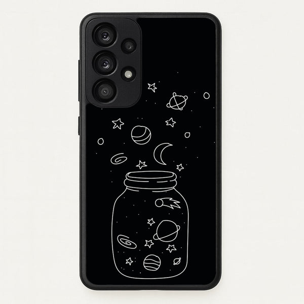 Space Jar - Space Phone Case for Galaxy A53
