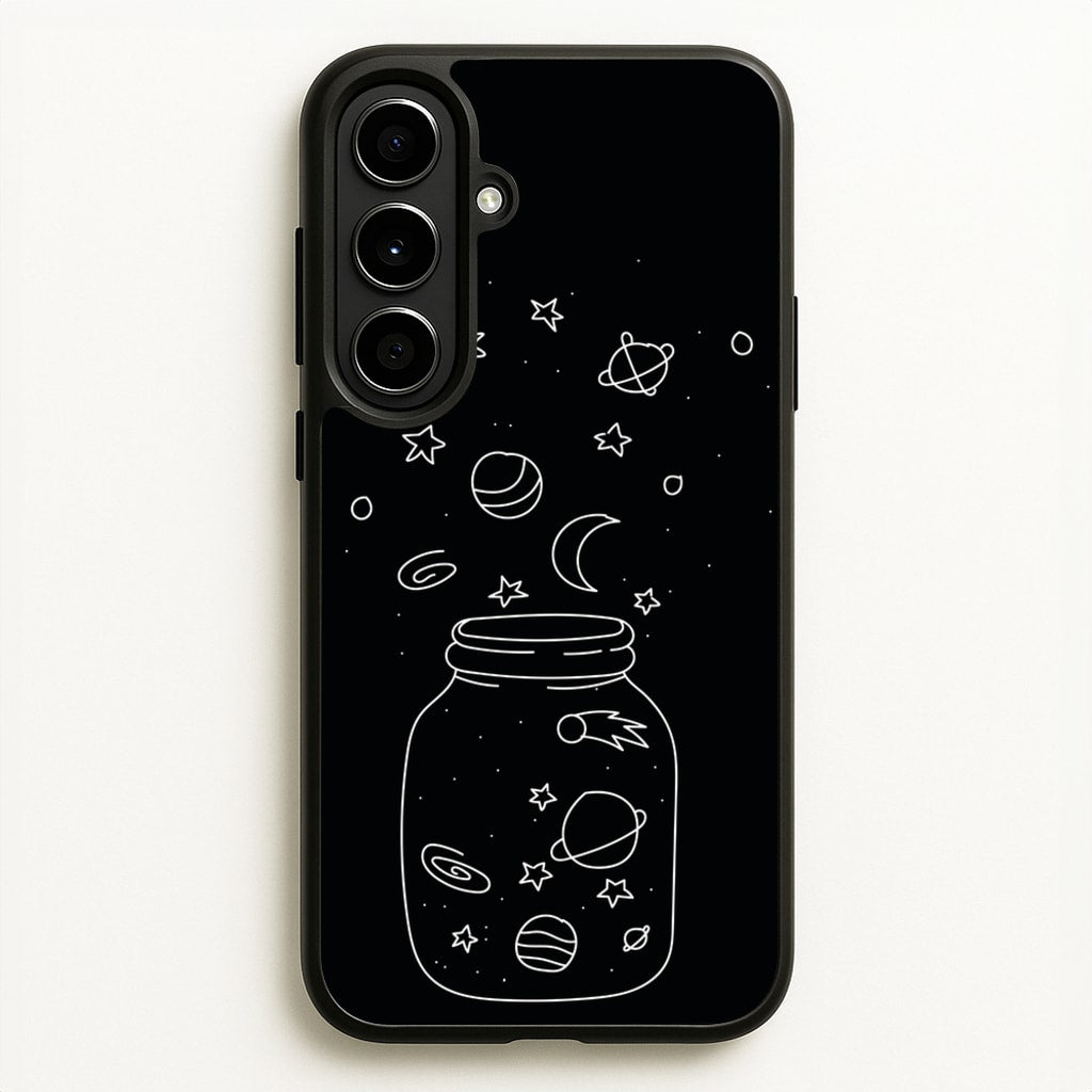 Space Jar - Space Phone Case for Galaxy A56