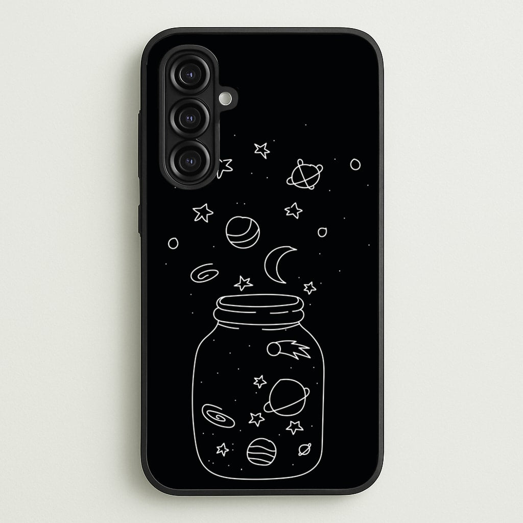 Space Jar - Space Phone Case for Galaxy A16