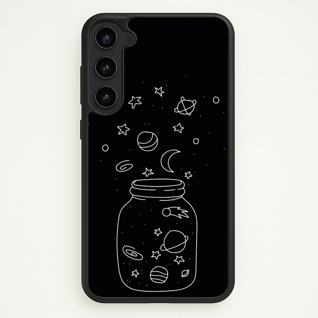 Space Jar - Space Phone Case for Galaxy S23