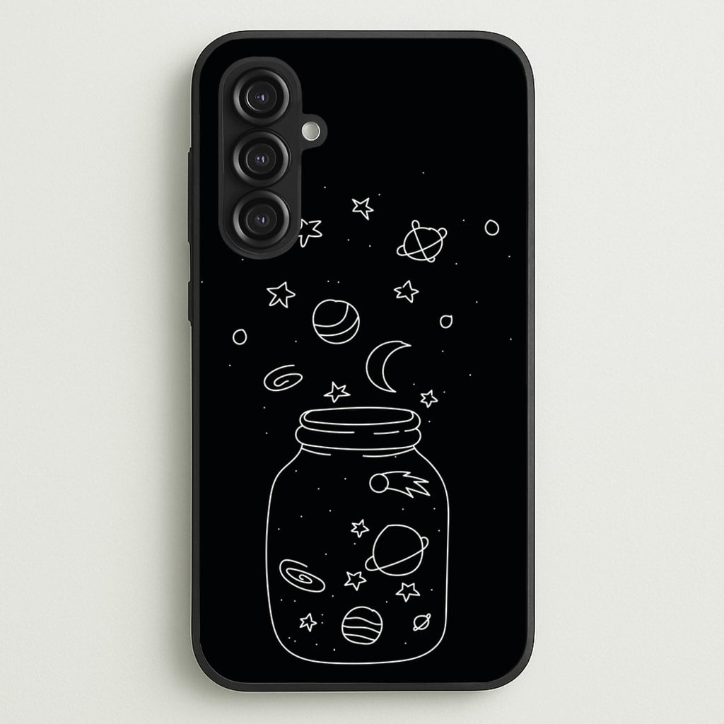 Space Jar - Space Phone Case for Galaxy S23FE