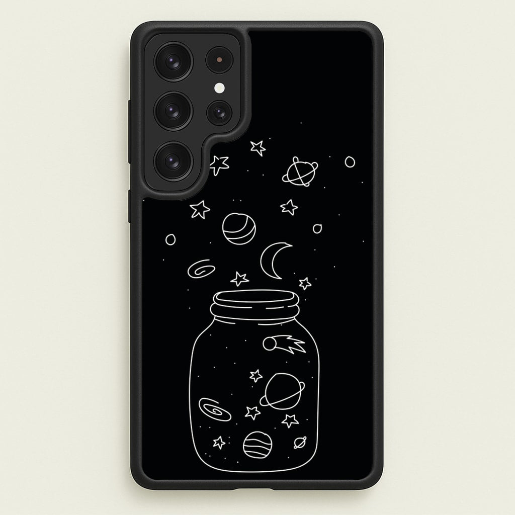 Space Jar - Space Phone Case for Galaxy S22 Ultra