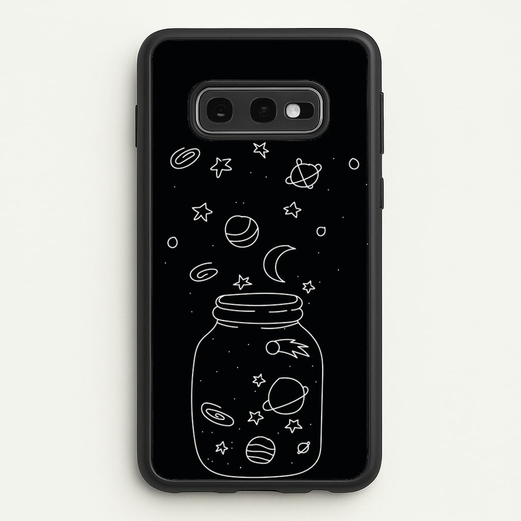 Space Jar - Space Phone Case for Galaxy S10e