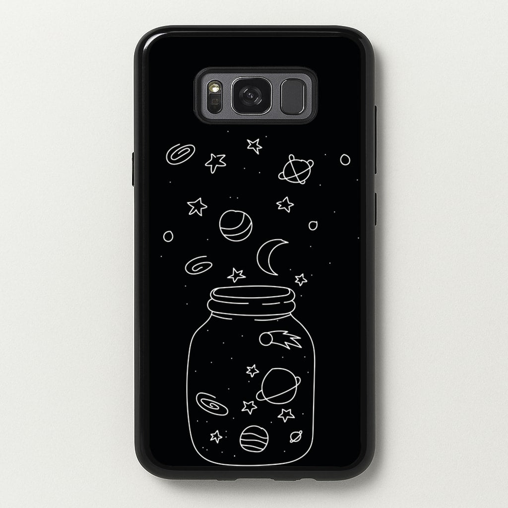Space Jar - Space Phone Case for Galaxy S8