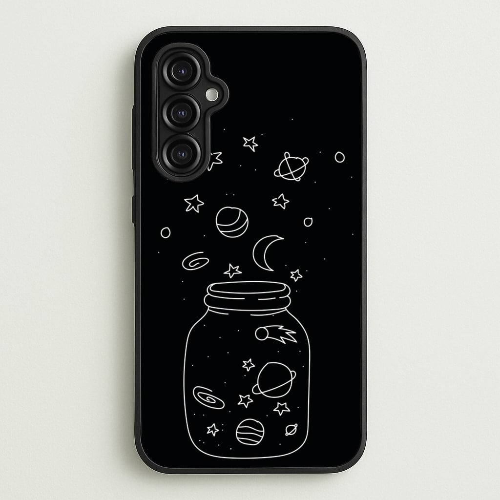 Space Jar - Space Phone Case for Galaxy A14