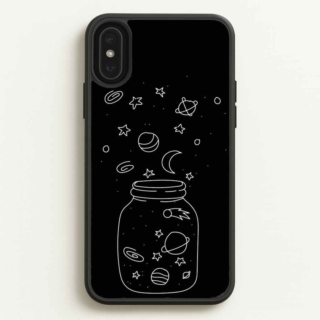 Space Jar - Space Phone Case for iPhone XS Max