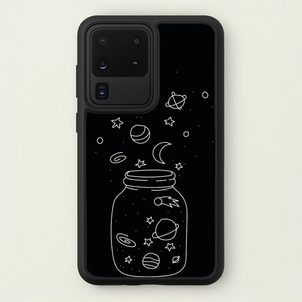 Space Jar - Space Phone Case for Galaxy S20 Ultra