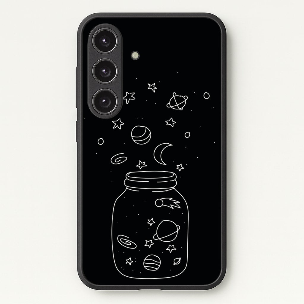 Space Jar - Space Phone Case for Galaxy S25