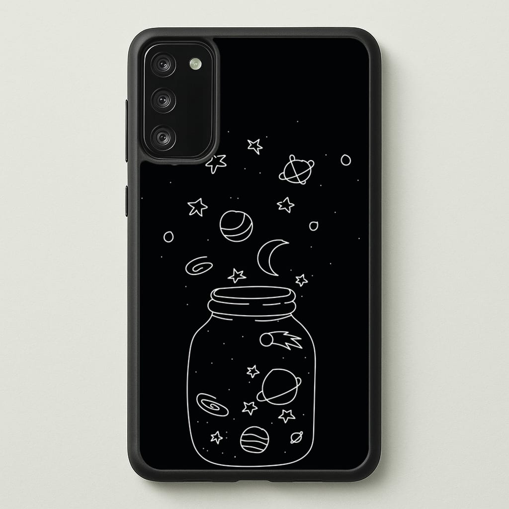Space Jar - Space Phone Case for Galaxy S20