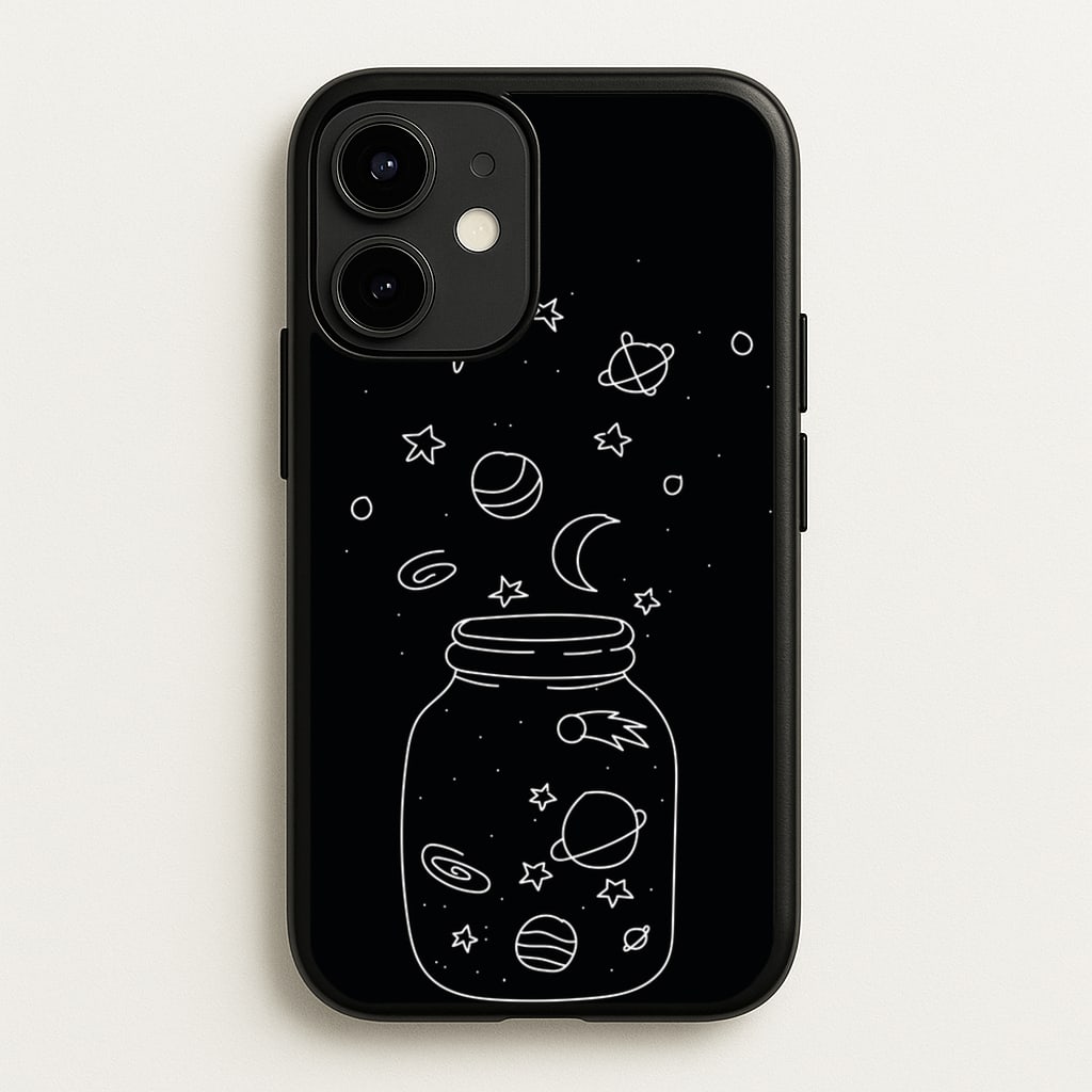 Space Jar - Space Phone Case for iPhone 12 Mini