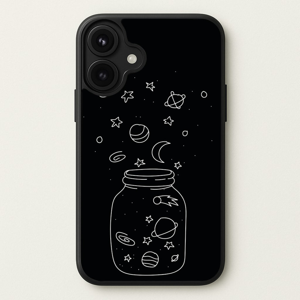 Space Jar Phone Case for iPhone 17