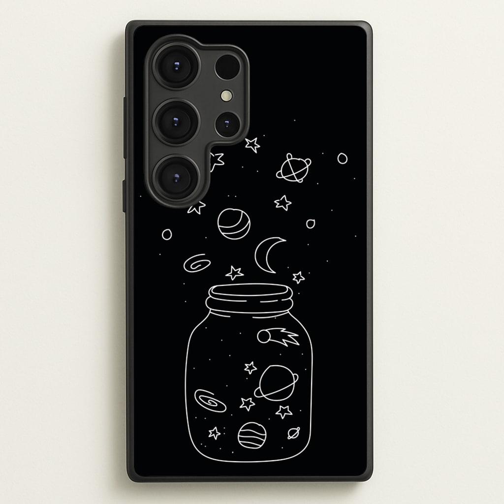 Space Jar - Space Phone Case for Galaxy S25 Ultra