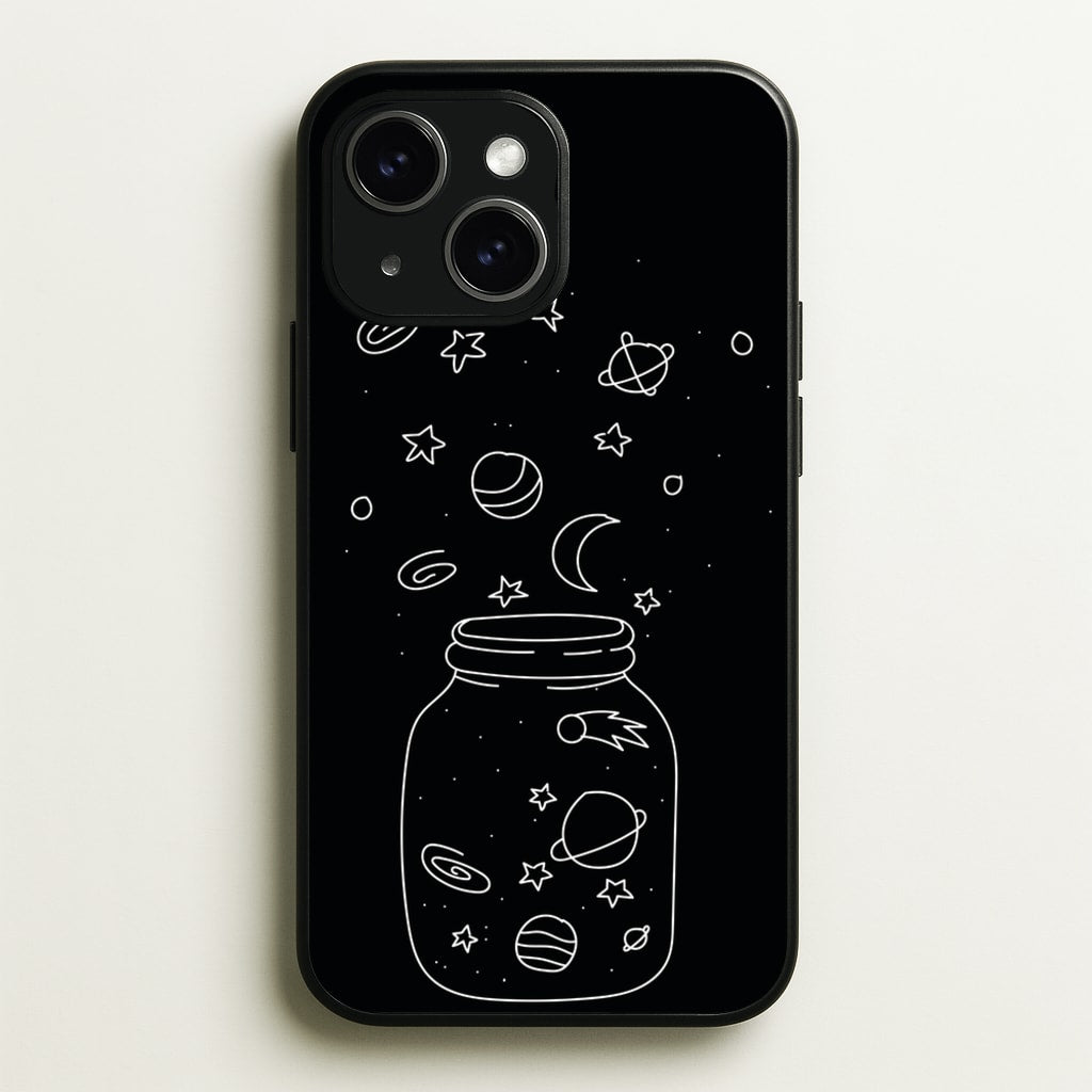 Space Jar - Space Phone Case for iPhone 15 Plus