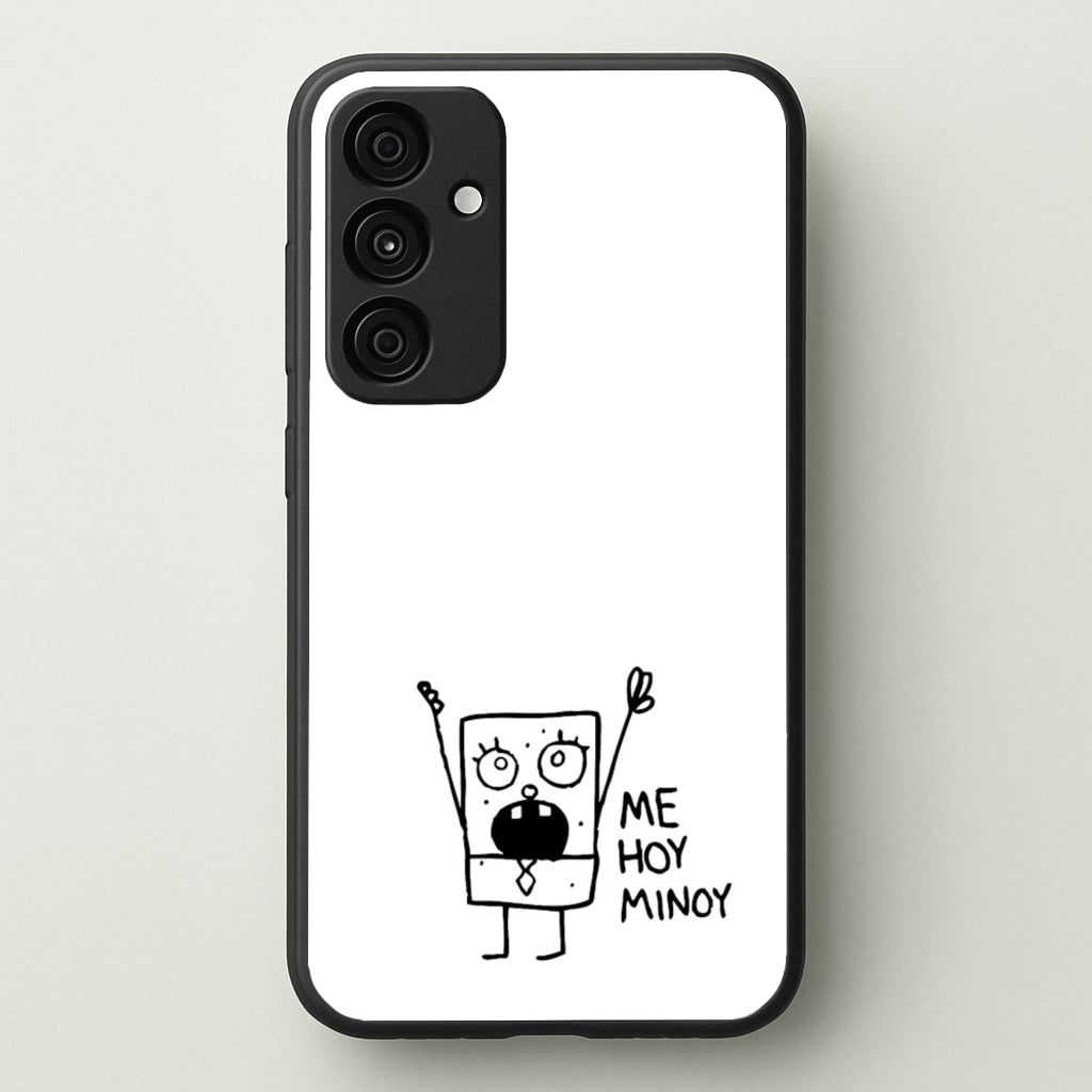 Doodlebob Me Hoy Minoy - Phone Case for Galaxy A55