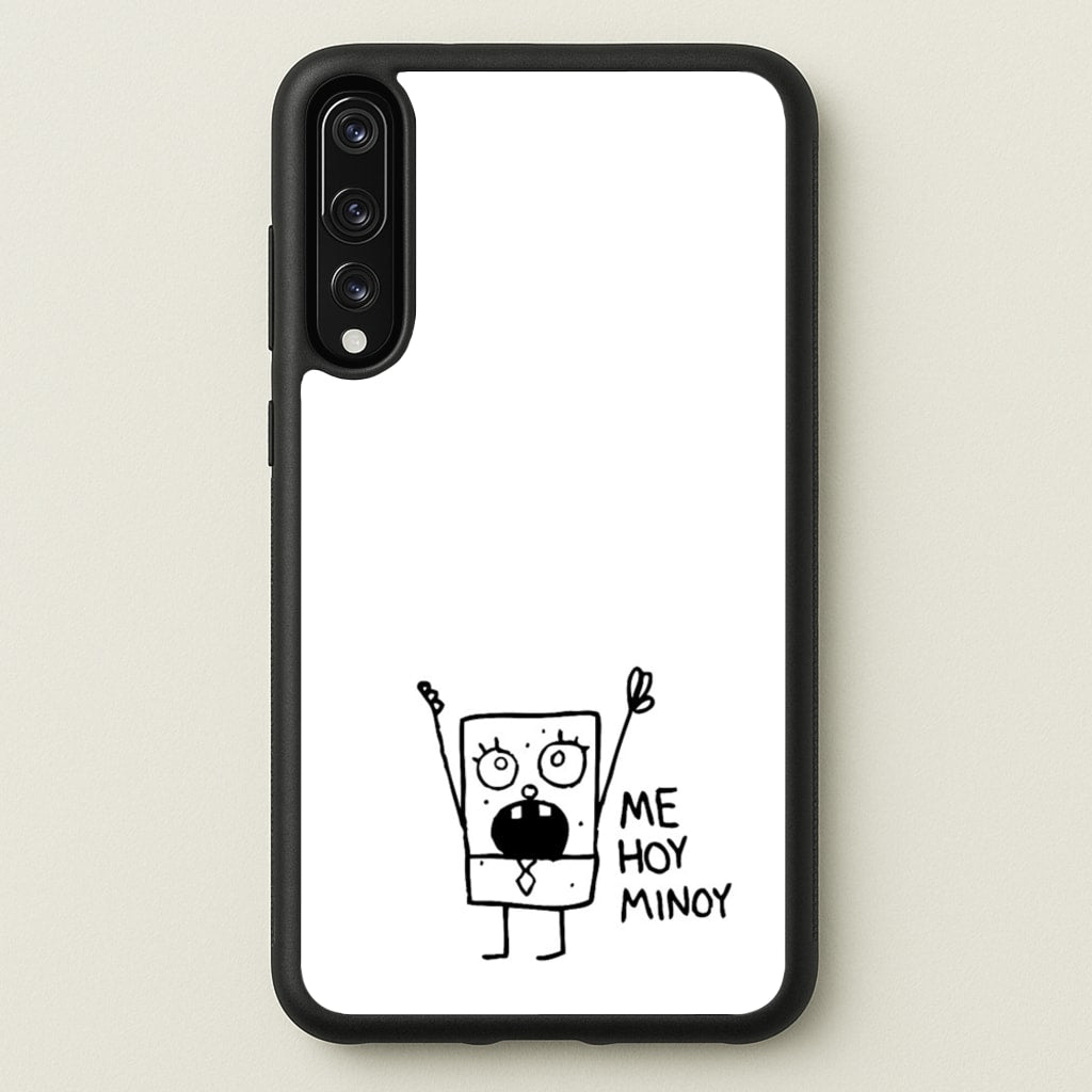 Doodlebob Me Hoy Minoy - Phone Case for Huawei P20 Pro