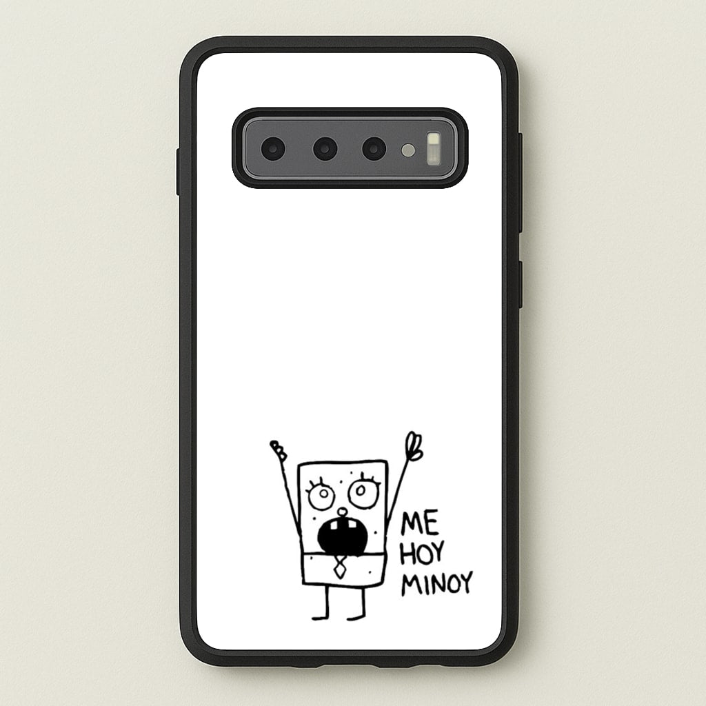 Doodlebob Me Hoy Minoy - Phone Case for Galaxy S10