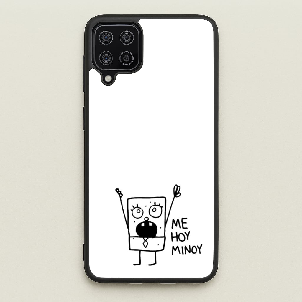 Doodlebob Me Hoy Minoy - Phone Case for Galaxy A12