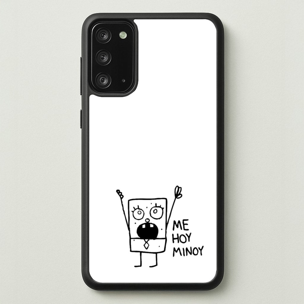 Doodlebob Me Hoy Minoy - Phone Case for Galaxy Note 20
