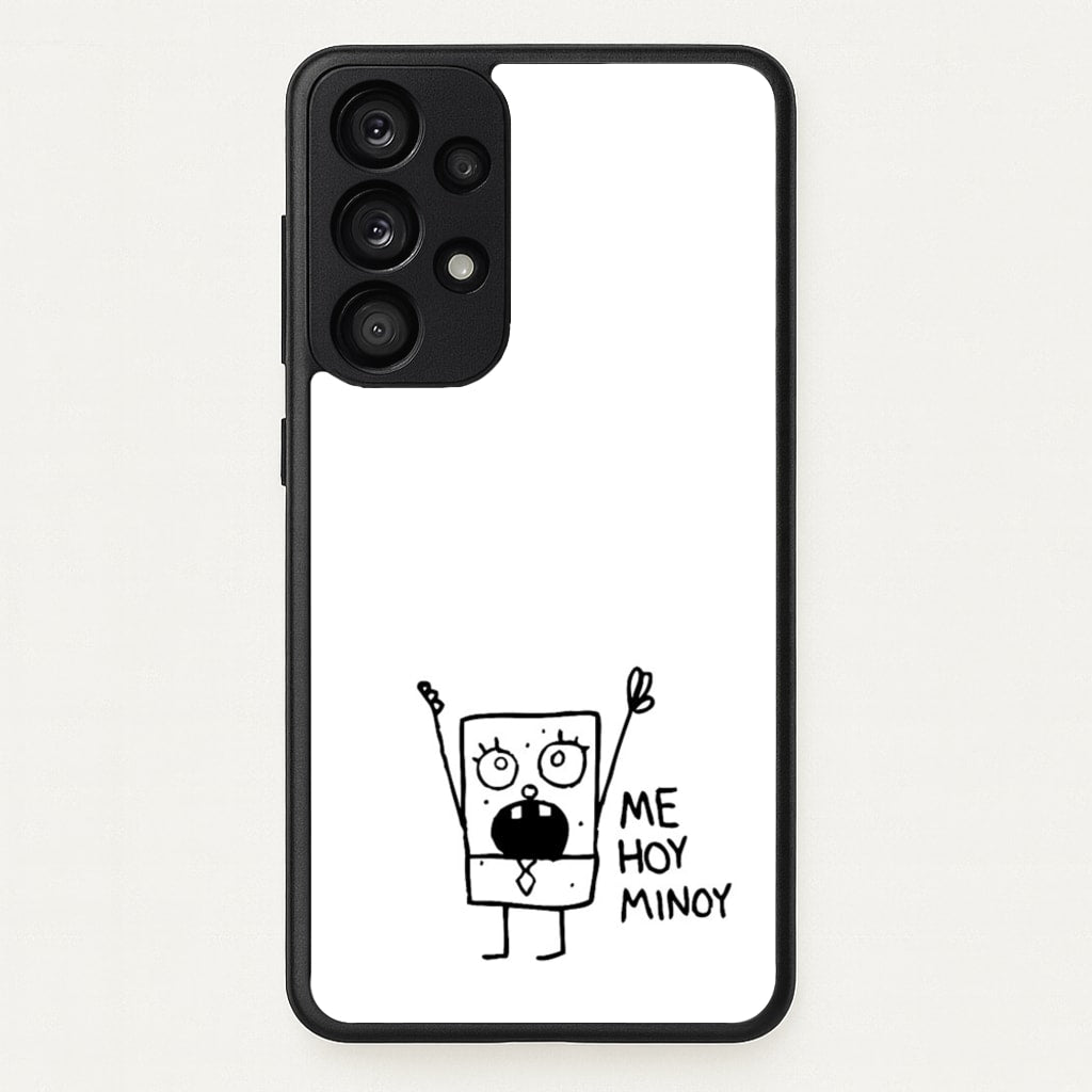 Doodlebob Me Hoy Minoy - Phone Case for Galaxy A53