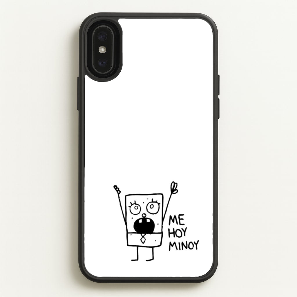 Doodlebob Me Hoy Minoy - Phone Case for iPhone XS Max