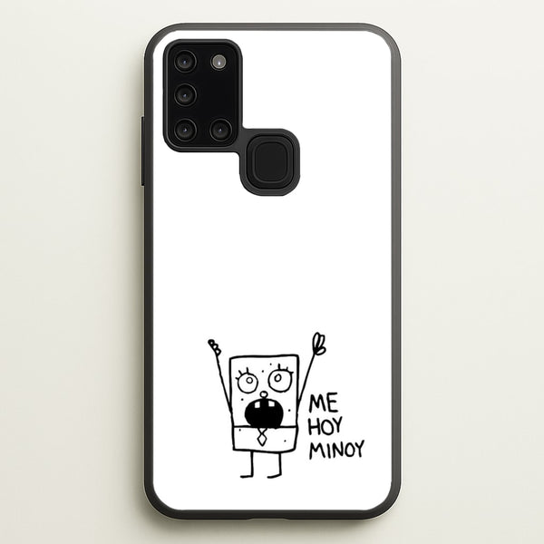Doodlebob Me Hoy Minoy - Phone Case for Galaxy A21s