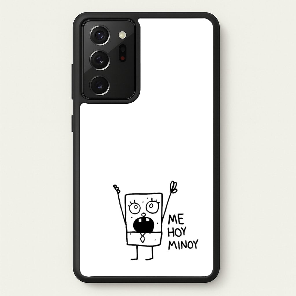 Doodlebob Me Hoy Minoy - Phone Case for Galaxy Note 20 Ultra