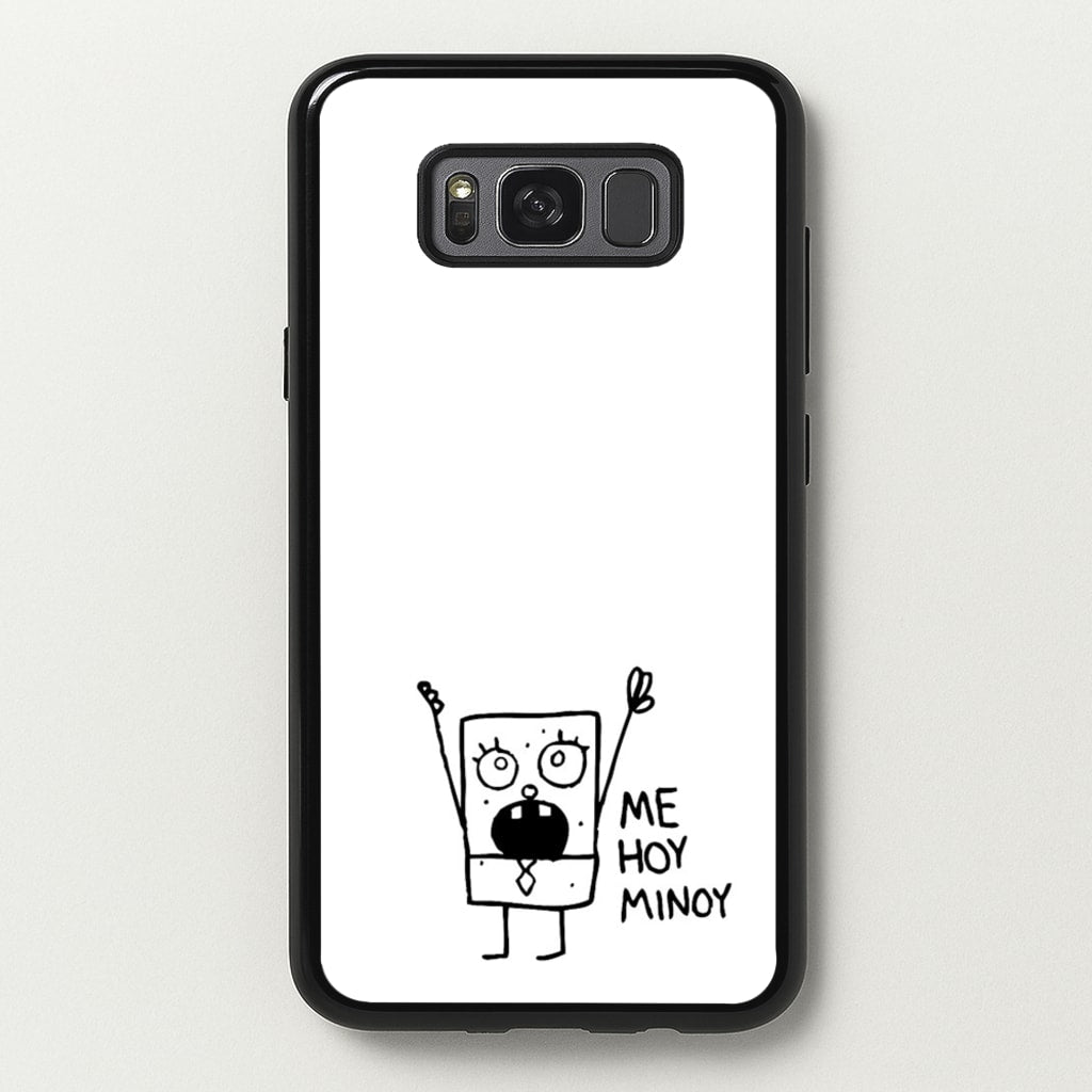 Doodlebob Me Hoy Minoy - Phone Case for Galaxy S8