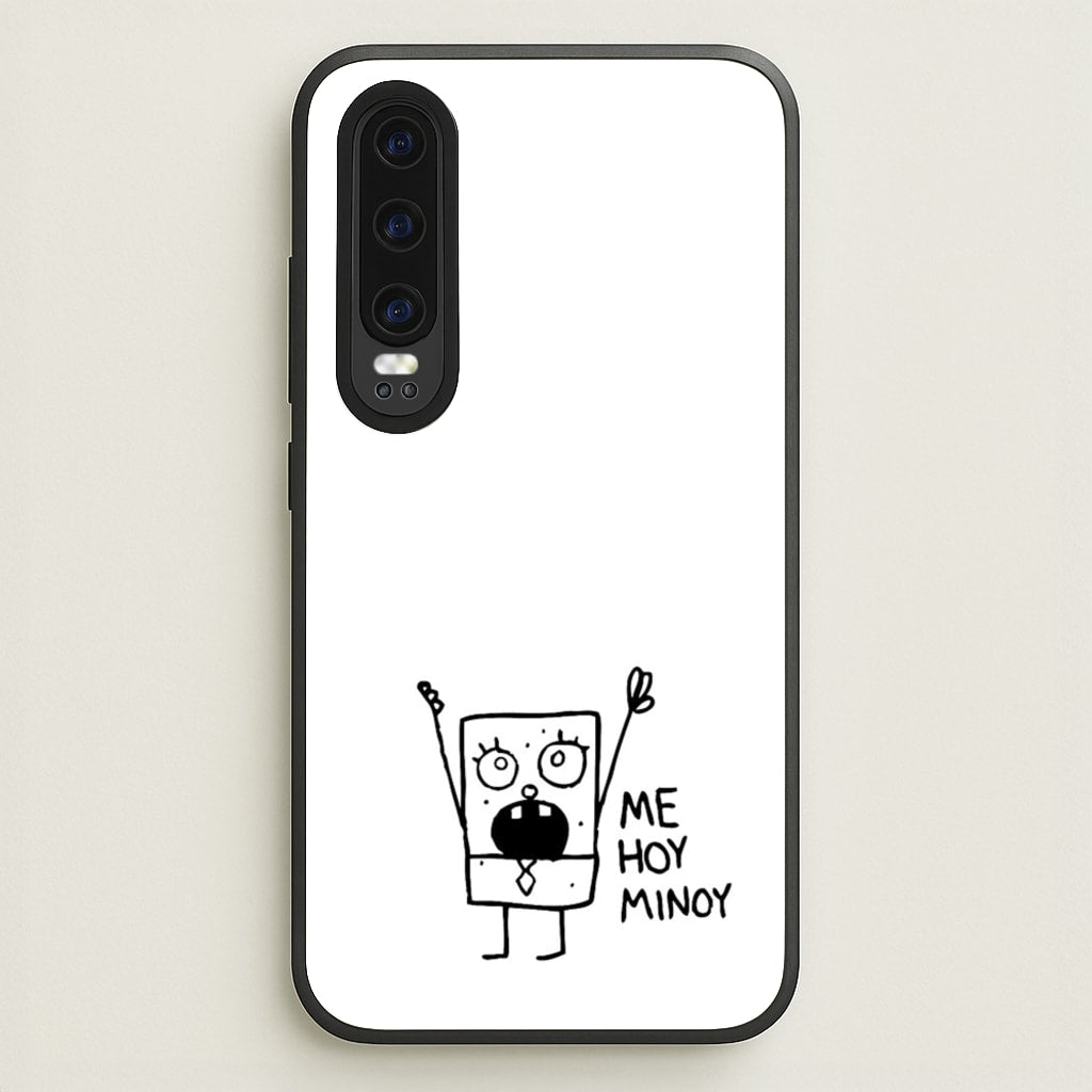 Doodlebob Me Hoy Minoy - Phone Case for Huawei P30
