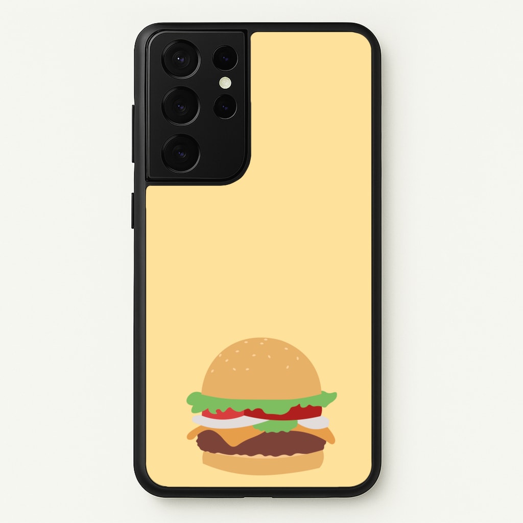 Krabby Patty - Spongebob Phone Case for Galaxy S21 Ultra