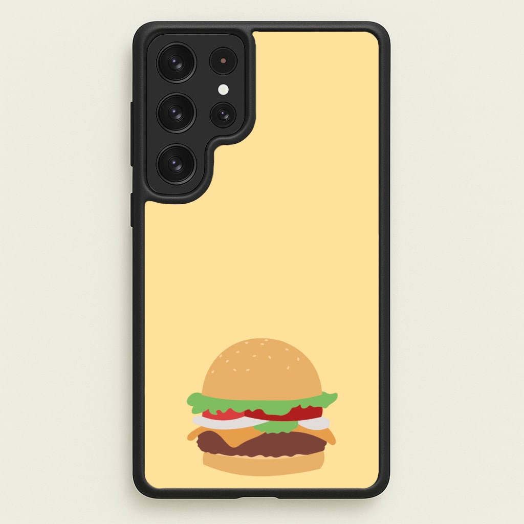 Krabby Patty - Spongebob Phone Case for Galaxy S22 Ultra