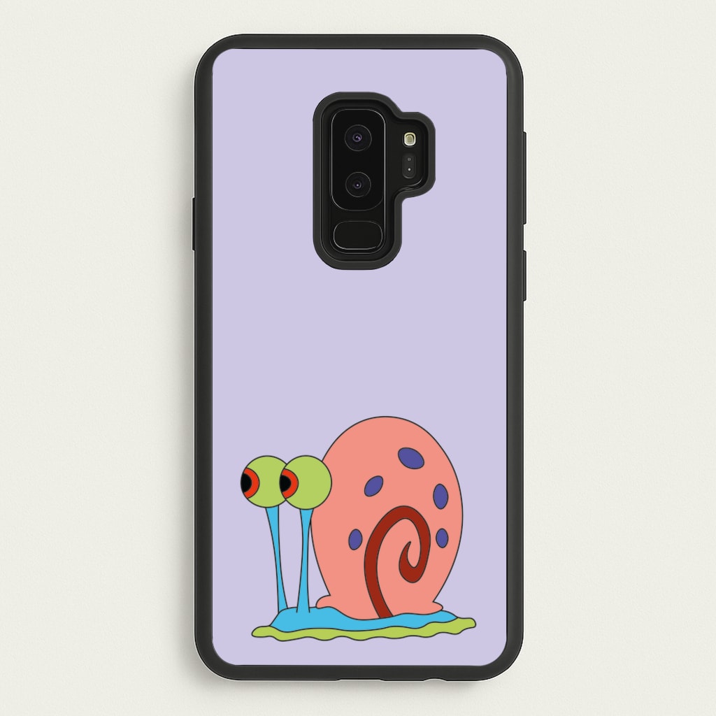 Gary The Snail - Spongebob Phone Case for Galaxy S9 Plus
