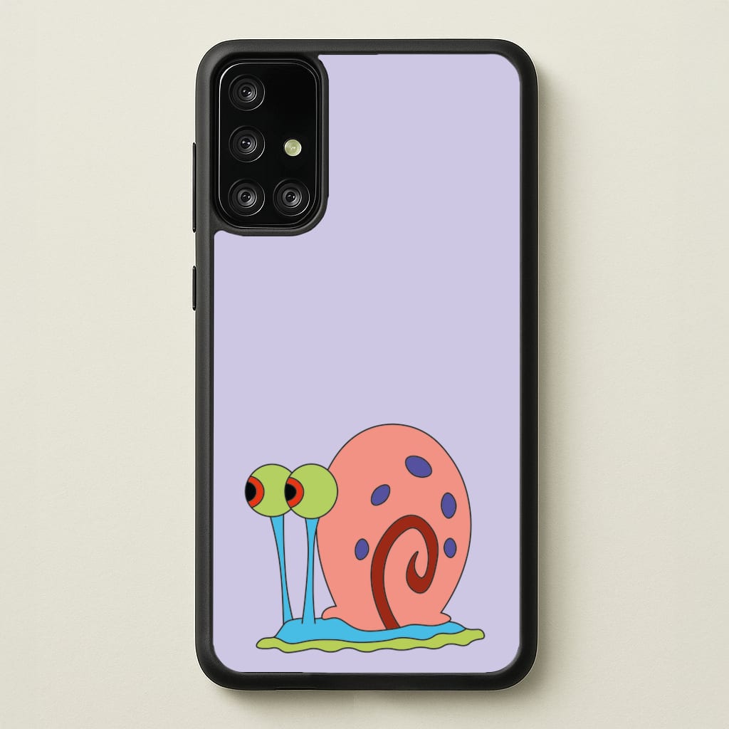 Gary The Snail - Spongebob Phone Case for Galaxy A71